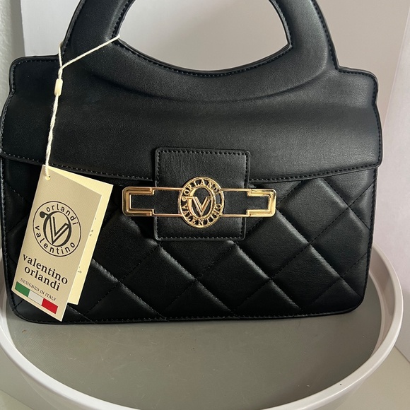 Valentino Orlandi Black Satchel and Crossbody New with tags - Picture 15 of 15